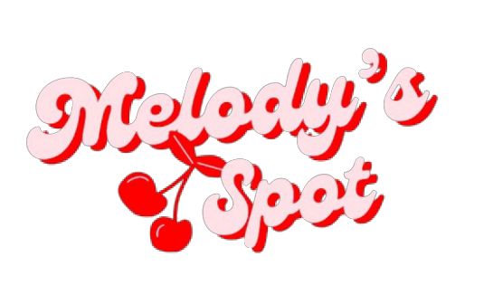 Melody's Spot Logo mit Kirschen